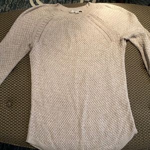 LOFT Beige Knit Sweater